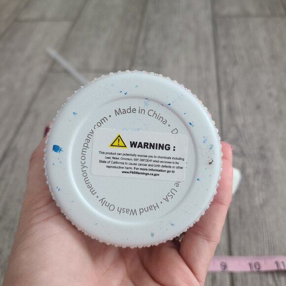 Buffalo Bills Rhinestone Stainless Steel Tumbler with Handle & Straw – 40 oz - Picture 7 of 11